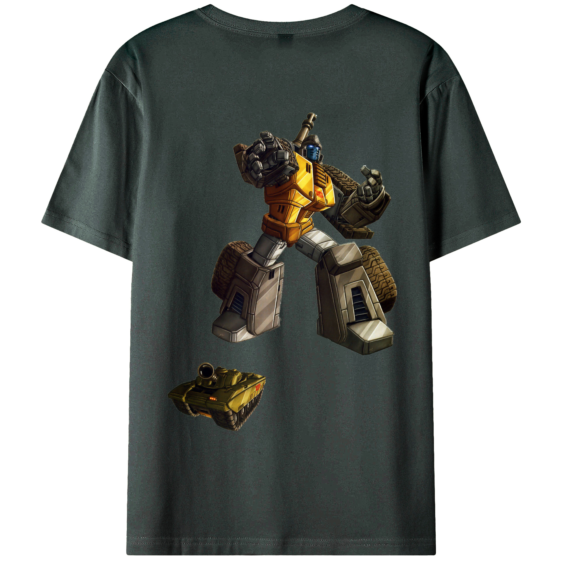 （画像用）  綿100％ メンズ半袖Tシャツ（バックプリント） 通気性